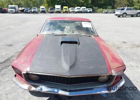 1969 Ford Mustang из США, поврежденный, VIN 9T02H195075